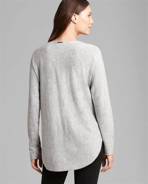 charcoal gray sweater dress michael kors with ront zipper|Michael Kors Women's Gray for sale .